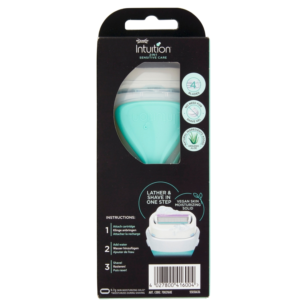 Wilkinson Sword Rasoio Intuition 2in1 Sensitive Care